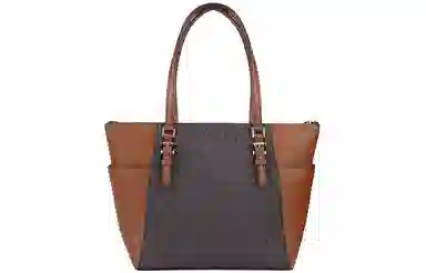 MICHAEL KORS MK Charlotte PVC Tote