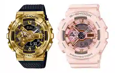 CASIO G-SHOCK GM-110G-1A9+GMA-S110MP-4A1ER