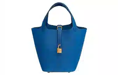 HERMES Picotin Maurice 71 Bleu France