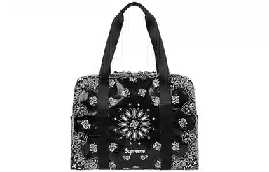Supreme Week 8 Bandana Tarp Small Duffle Bag Tote