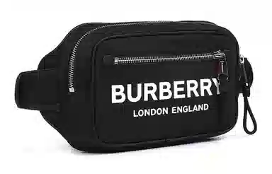 Burberry Econyl Crossbody Bag Black