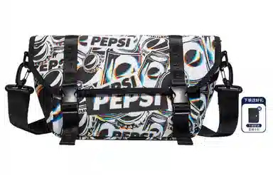 Pepsi Nylon Messenger Bag