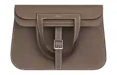 HERMES Halzan 25 Clemence 18 Etoupe