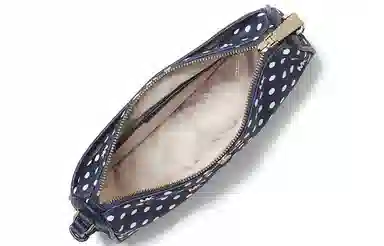 Michael Kors Jet Set Navy White Polka Dot