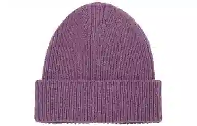 The North Face Classic Logo Knit Beanie Purple