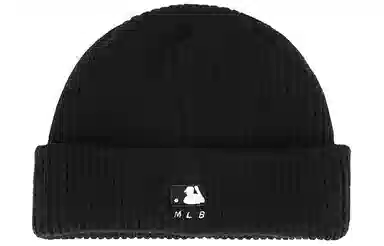 MLB Logo Embroidered Knit Beanie