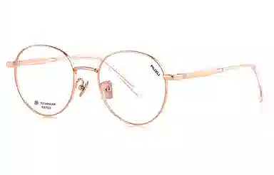 MUZU Round Frame Eyeglasses