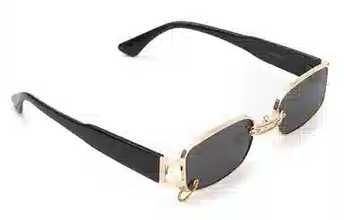 肯默 复古摩登墨镜  防紫外线太阳镜  金属小框眼镜  男女通用  多色可选