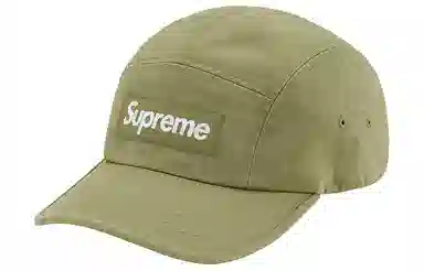 Supreme Washed Chino Twill Camp Cap