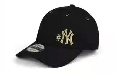 New Era x MLB Black Cap