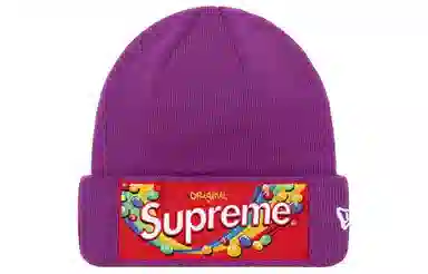 Supreme Week 14 SupremeSkittlesNew Era Beanie Logo