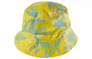 Jordan Poolside Fisherman Hat Amarillo Yellow Laser Blue