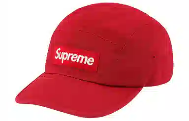 Supreme Washed Chino Twill Camp Cap
