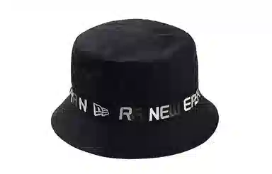 New Era Fisherman Hat Black