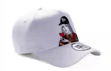 New Era Poker Queen Edition White