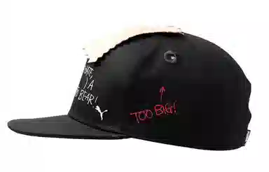 Puma Michael Lau Big Ca Adjustable Cap Black