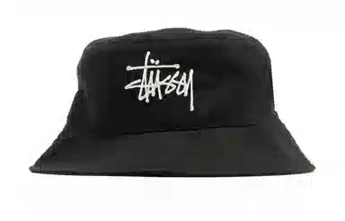 Stussy Big Logo Twill Bucket Hat