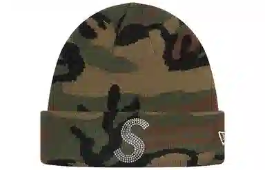 Supreme Week 6 New Era Swarovski S Logo Beanie