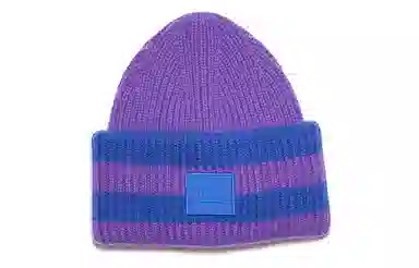 Acne Studios Wool Striped Knit Beanie