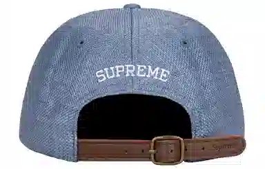 Supreme Week 9 Raffia S Logo 6-Panel