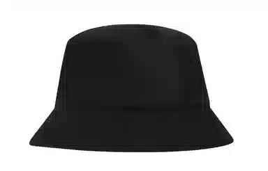 MLB Embroidered Logo Cotton Bucket Hat Black