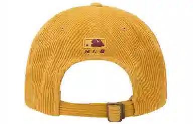 MLB Corduroy Baseball Cap Yellow