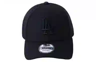 New Era MLB LA Black Cap