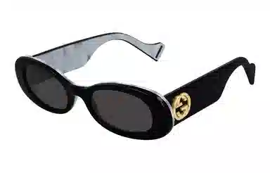 Gucci Sunglasses Black/Grey