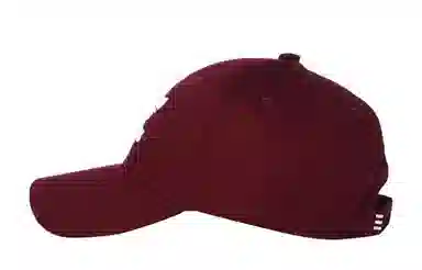 adidas Originals Logo Embroidered Baseball Cap Burgundy