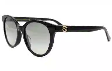 Gucci GG Cat Eye Sunglasses Black