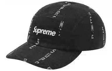 Supreme Jacquard Denim Camp Cap