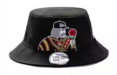 New Era Fisherman Hat Black