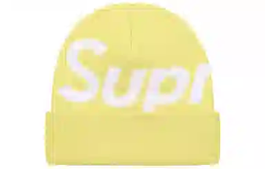 Supreme Big Logo Beanie Klein Blue