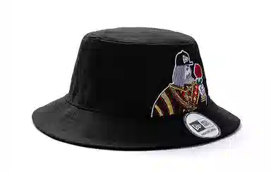 New Era Fisherman Hat Black