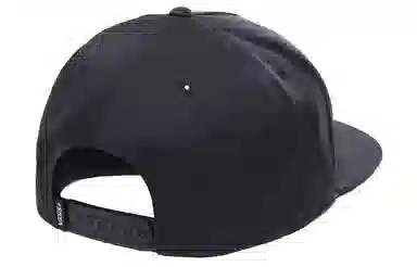 Vans Classic Logo Flat Brim Cap Black