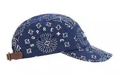 Supreme Week 14 Bandana Camp Cap