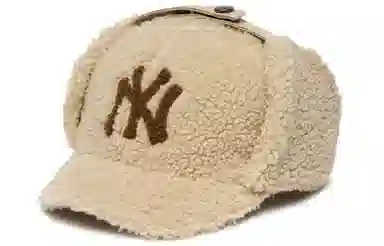 MLB Logo Cap Beige