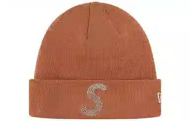 Supreme Week 6 New Era Swarovski S Logo Beanie