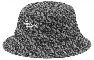 Supreme Week 8 Monogram Denim Crusher