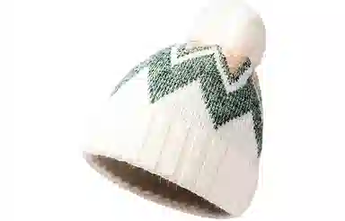 AAJF Sunny Series Pom Pom Knit Hat Plaid Tribe