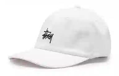 Stussy Stock Low Pro Cap White