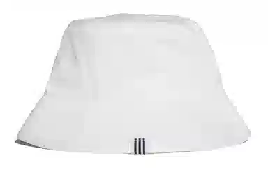 adidas Originals Trefoil Embroidered Bucket Hat White