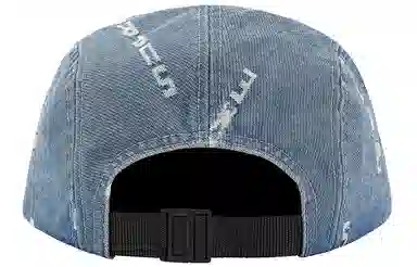 Supreme Jacquard Denim Camp Cap