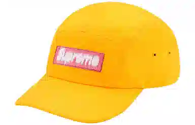Supreme Week 10 Reversed Label Camp Cap