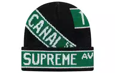 Supreme Street Signs Beanie