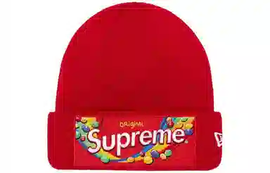 Supreme Week 14 SupremeSkittlesNew Era Beanie Logo