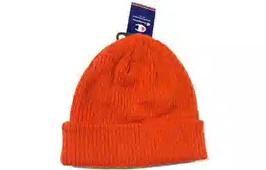 Champion Classic Embroidered Beanie Orange