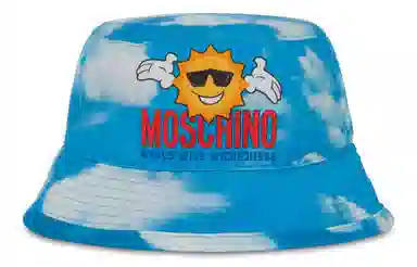 Moschino x One Piece Bucket Hat Blue