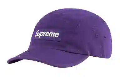 Supreme Week 1 Washed Chino Twill Camp Cap logo