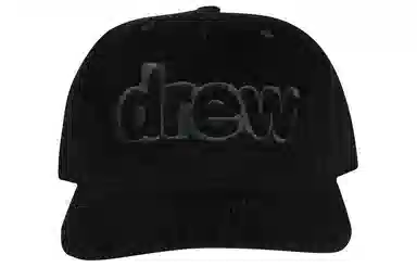 Drew House Baseball Cap Black